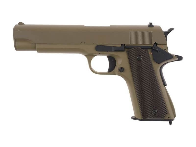 Пистолет страйкбольный (Cyma) CM123 TN Colt 1911, AEP