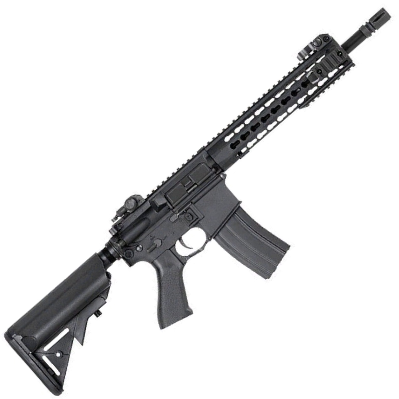 Автомат страйкбольный (Cyma) CM.621 M4, нейлон, пластик, складной приклад, mosfet, ЗУ, АКБ