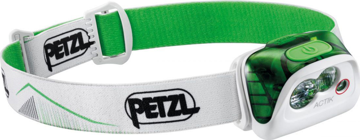 Фонарь налобный Petzl Actik зеленый E099FA02