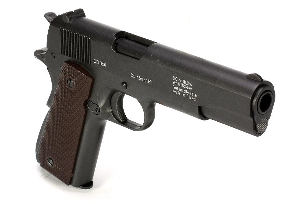 Пневматический пистолет Gletcher CLT 1911 (colt) 4,5 мм