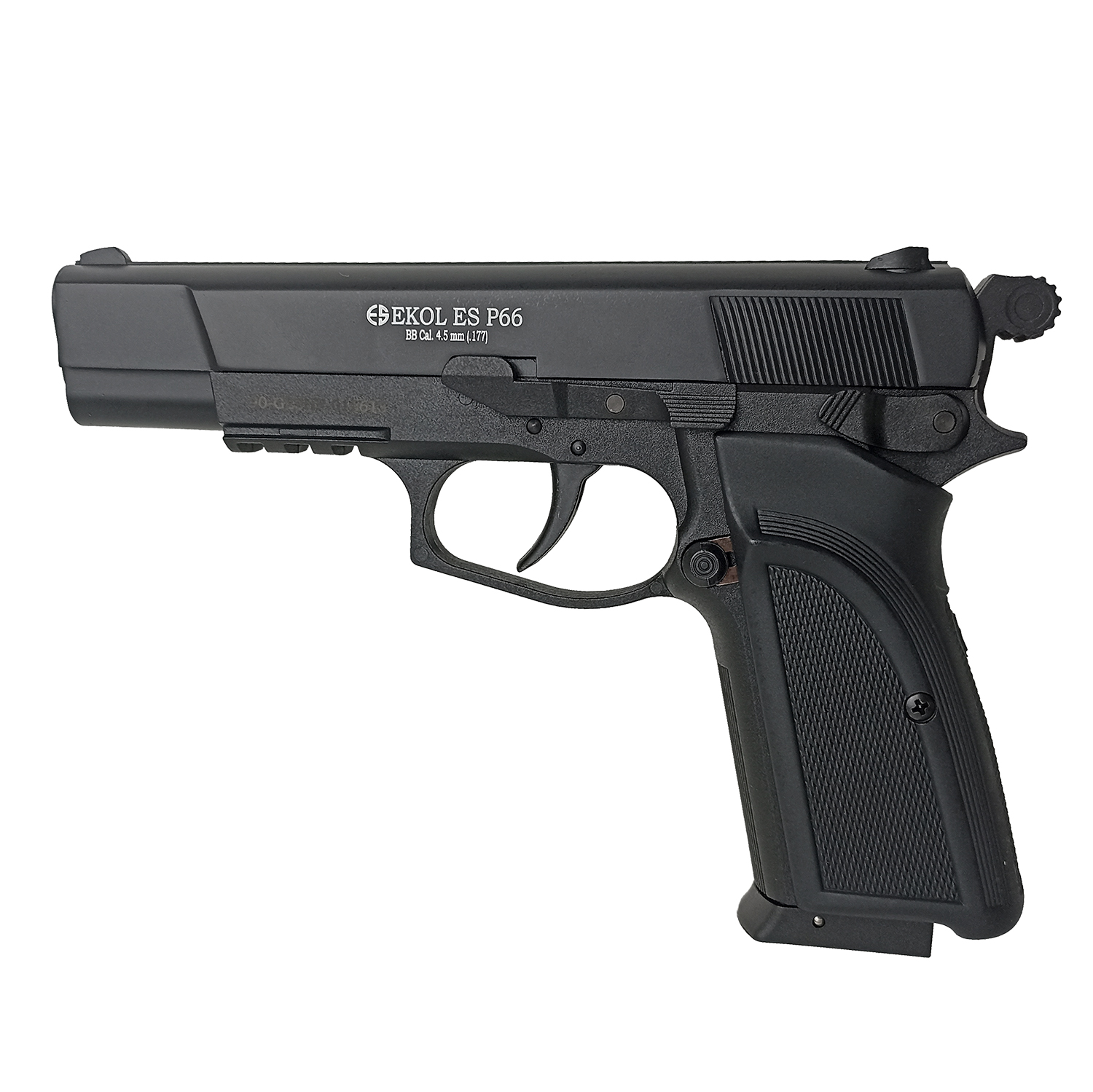 Пистолет пневматический EKOL ES P66 Black (металл) калибр 4,5 мм. 3 Дж.