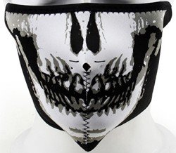 Маска неопреновая на нижнюю часть лица Skull AS-MS0021
