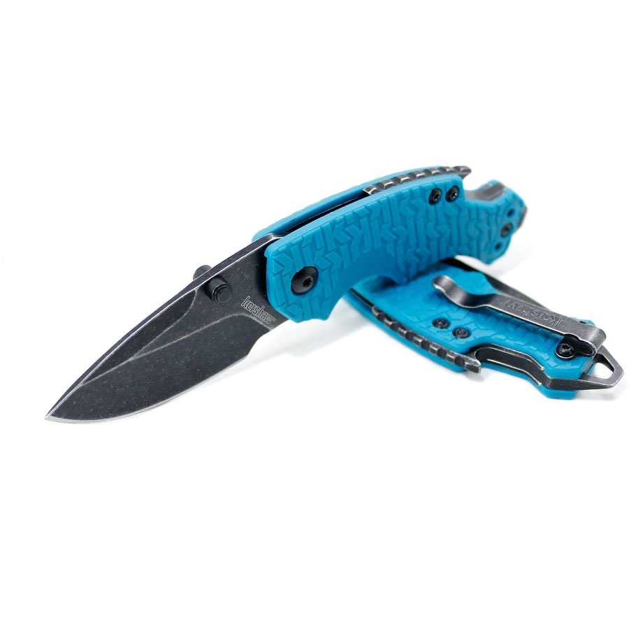 Нож Kershaw 8700TEALBW Shuffle Turquoise, сталь 8Cr13MoV, рукоять текстолит