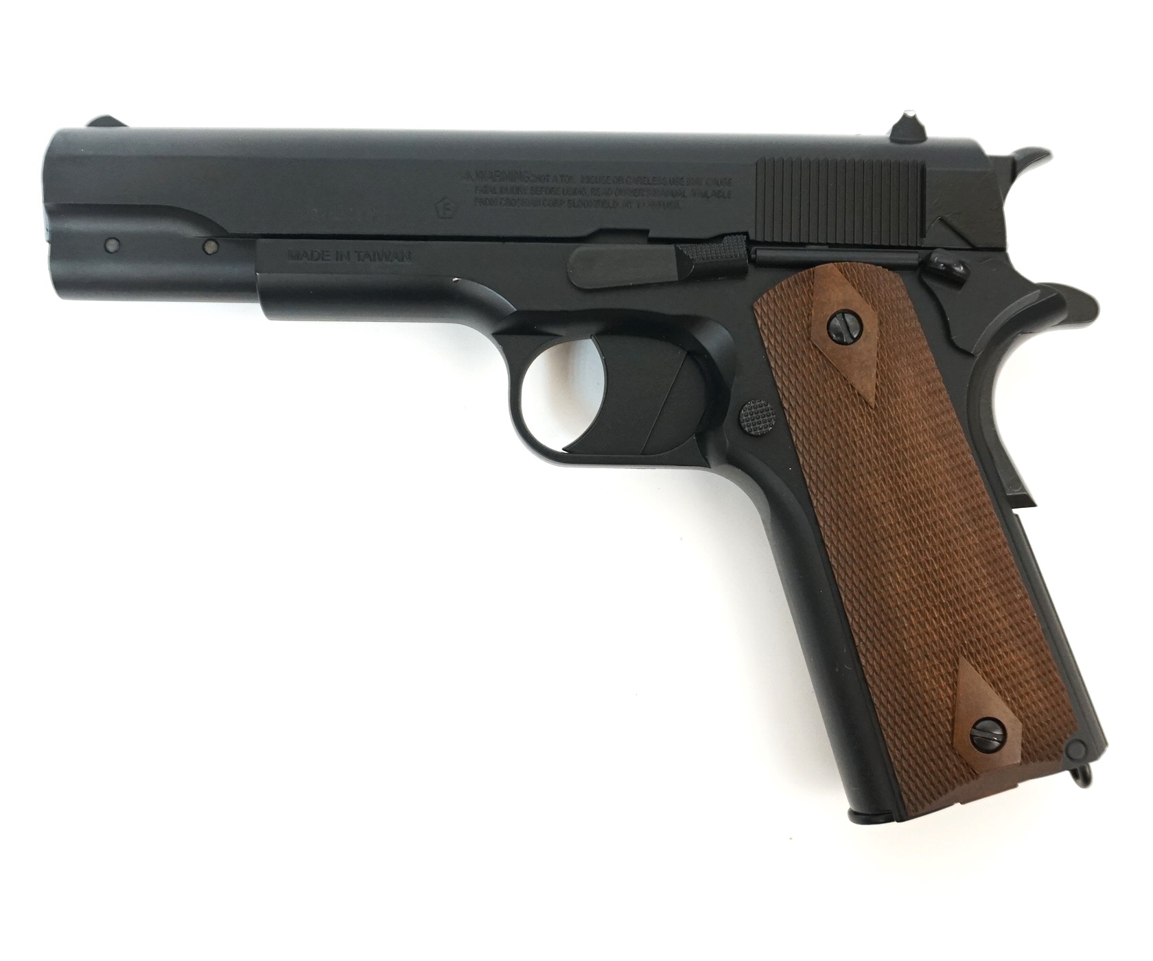 Пневматический пистолет Crosman GI 1911BBb (colt), калибр 4,5 мм