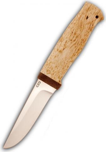 Нож АиР "Ганза" карельская береза, 100х13м, Златоуст