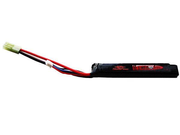 АКБ StormPower 1450mAh 7.4V 30C 116x16x14 mini type SP-022