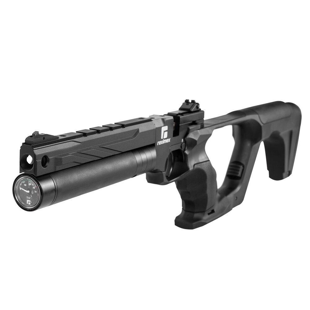 Пистолет пневматический REXIMEX RP cal. 4,5 mm, 3 Дж, PCP, пластик