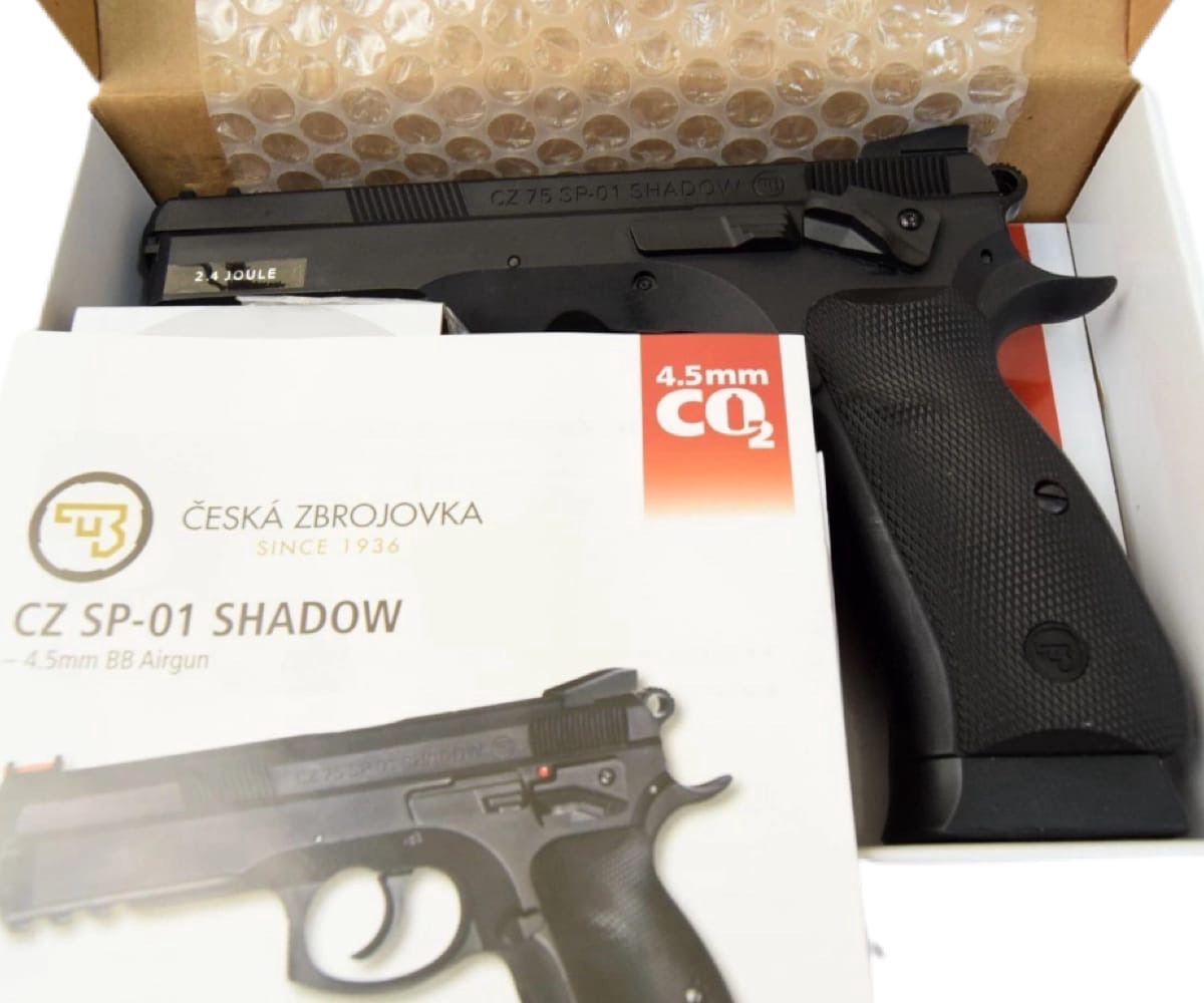 Пистолет пневматический ASG CZ SP-01 Shadow