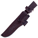 Нож Ural AUS-8 SW WH LS (StoneWash, рукоять орех, кожаные ножны)