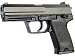 Пистолет страйкбольный (KJW) USP COMPACT GBB, черный, HW металл, HU, GP415