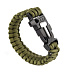 Браслет Paracord кресало и свисток на защелке код AS-SL0011OD