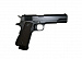 Пистолет страйкбольный (KJW) Colt M1911A1 GBB, СО2, металл, модель - 1911.CO2 Black