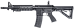 Автомат страйкбольный (G&G) M4A1 MOD 0 (TR4 MOD 0) BlowBack (125-135 m/s) TGR-016-MD0-BBB-NCM