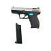Модель пистолета (WE) WALTHER P99 GBB, металл, WE-PX001 - Silver