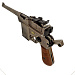 Пистолет страйкбольный (WE) Mauser 712, SILVER, металл, короткий магазин, WE-712-SV