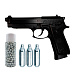 Пистолет пневматический Stalker STB (баллончики 3 шт + шарики 250 шт)