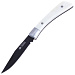 Нож Gent D2 BT BNH (Black Titanium, Bone Handle)