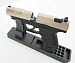 Пистолет пневматический Walther CP 99 (никель с чёрной рукоятью)