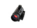 Коллиматор Target Optic 1х22 закрытого типа на Weaver, красная точка