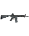 Автомат страйкбольный (Cyma) CM002 M4CQB металл, черный пластик, складной приклад, ЗУ, АКБ
