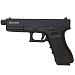 Пистолет страйкбольный KJW Glock 17 с резьбой, KP-17-TBC.GAS-BK