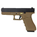 Пистолет страйкбольный WE Glock 17 Gen4, песочный, WE-G001B-TAN / GP616-B